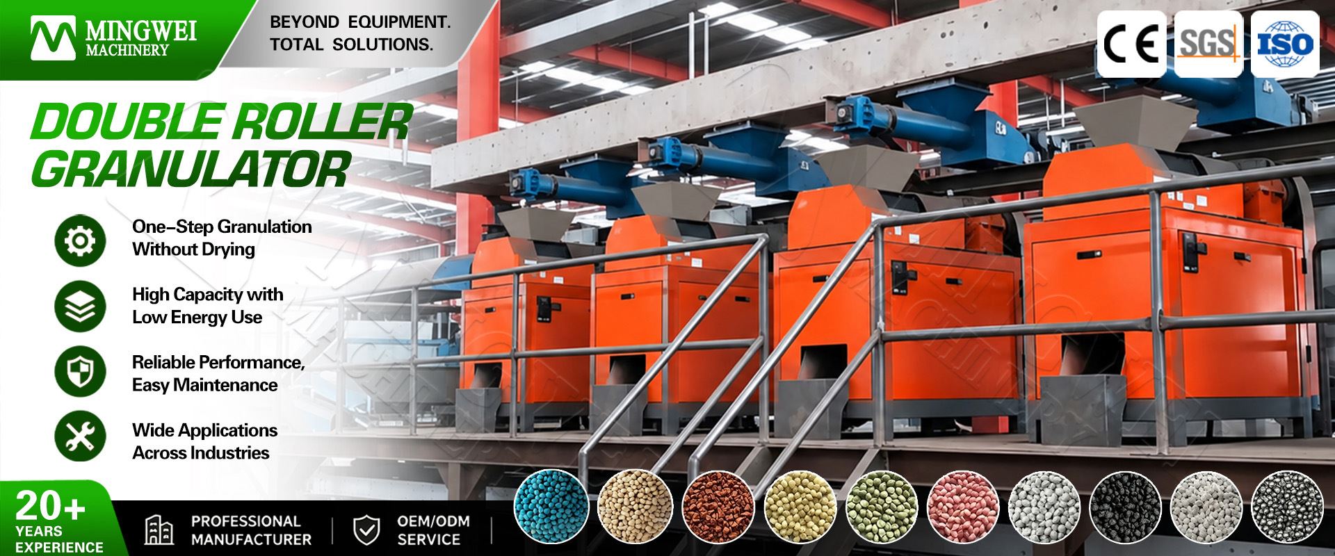 Double-Roller Granulator